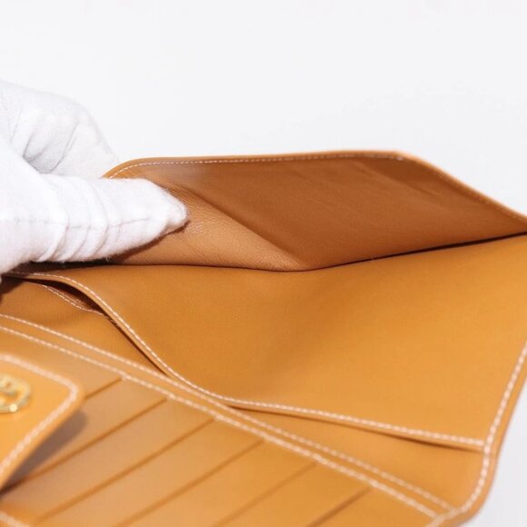 GUCCI Micro GG Supreme Long Wallet PVC Beige Gold - Picture 11 of 16